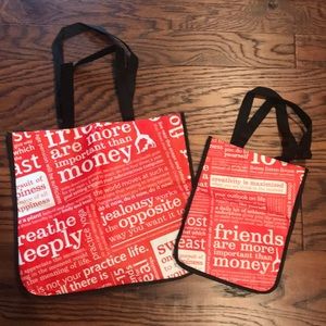 Lululemon reusable bags 2
